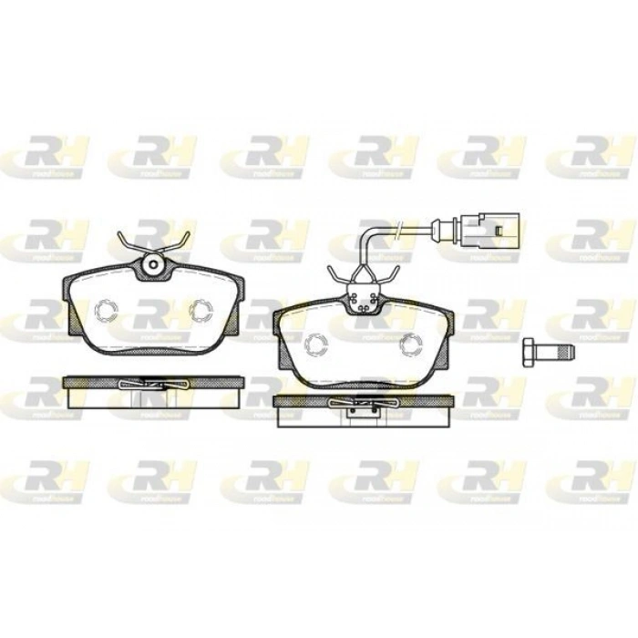 FREN BALATASI ÖN PHOETON 6.0 W12 02 3.0 V6 TDİ 07 13 5.0 V10 TDI 02 A6 RS6 0205 18JNT