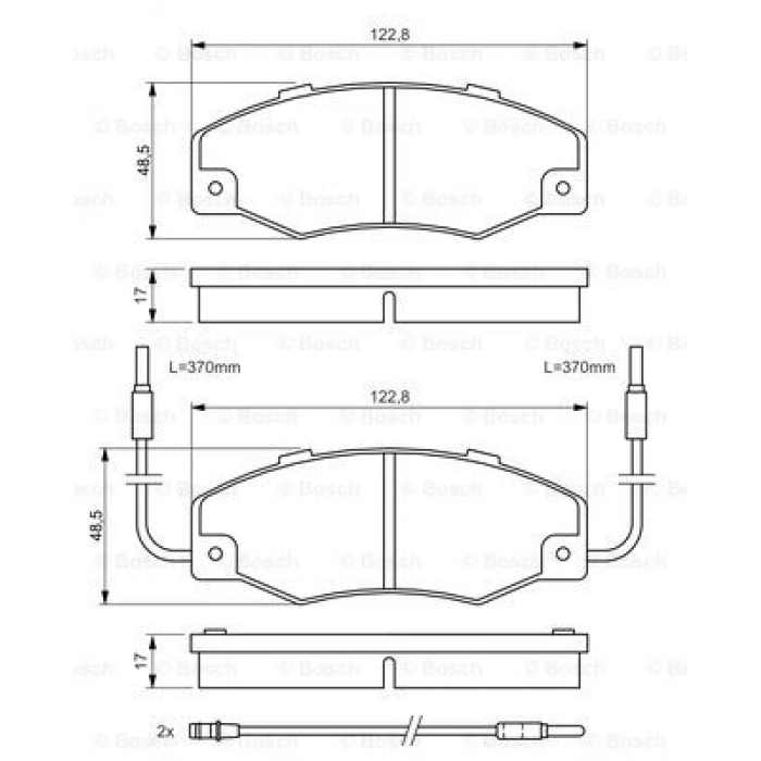 FREN BALATASI ÖN R21-CONCORDE BM 86-