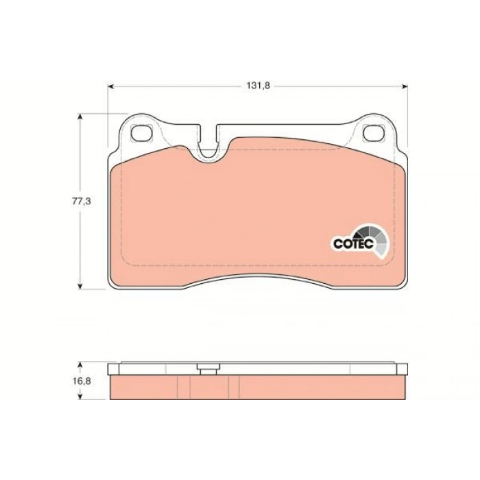 FREN BALATASI ÖN TOUAREG 0410 PORSCHE PANAMERA