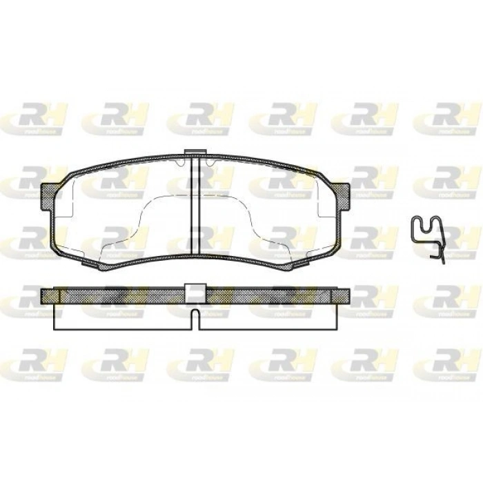 FREN BALATASI ÖN - TOYOTA HILUX LAND CRUISER