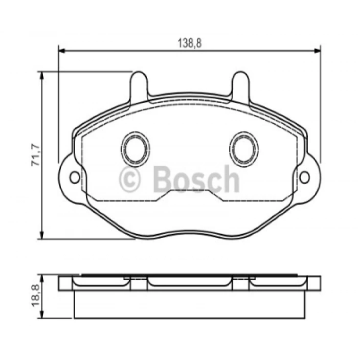 FREN BALATASI ÖN TRANSIT M-15 2.5 D 92-01
