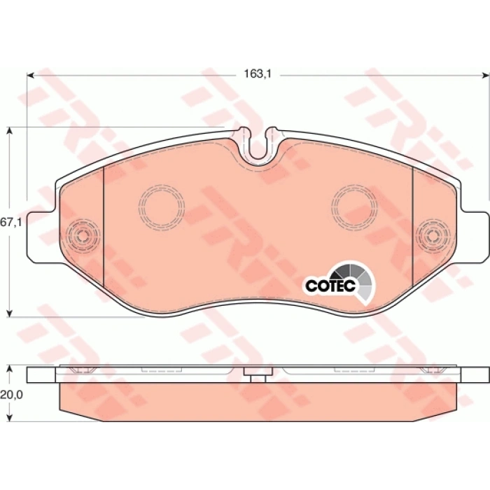 FREN BALATASI ÖN TÜM MODELLER DAILY III/IV/V BM 99-