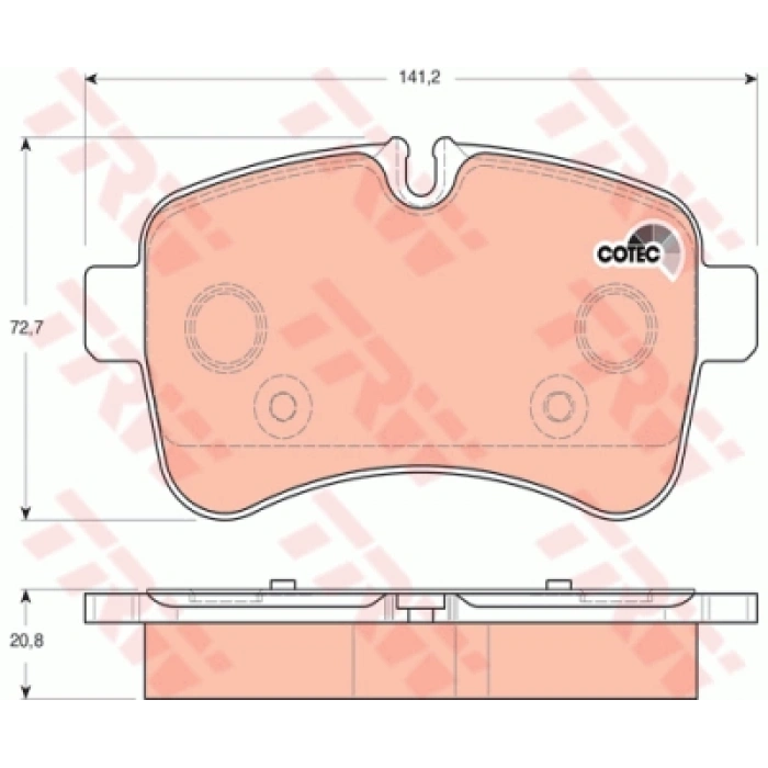 FREN BALATASI ÖN TÜM MODELLER DAILY IV/V BM 05-