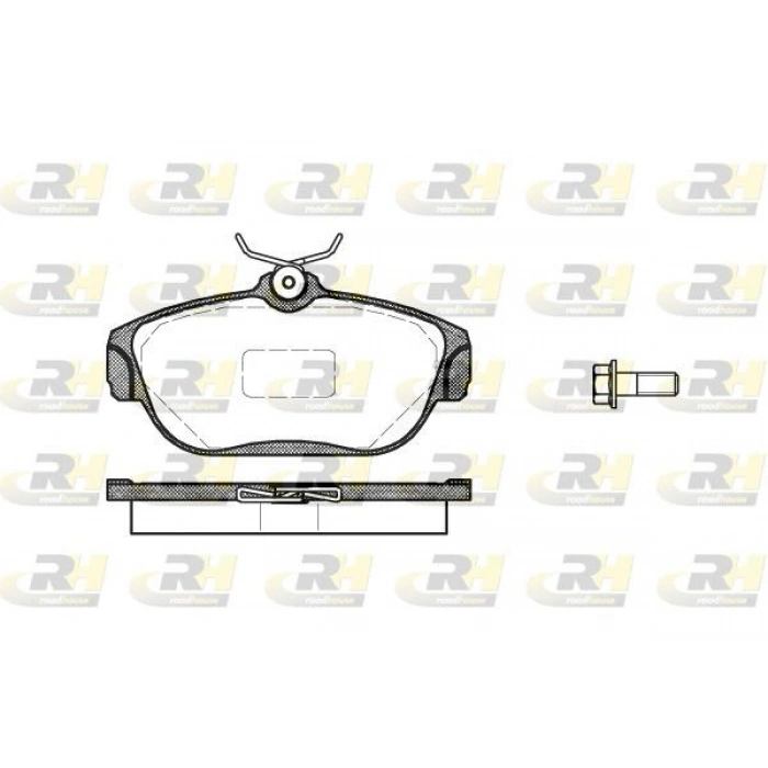 FREN BALATASI ÖN VOLVO 740-940-S90-V90