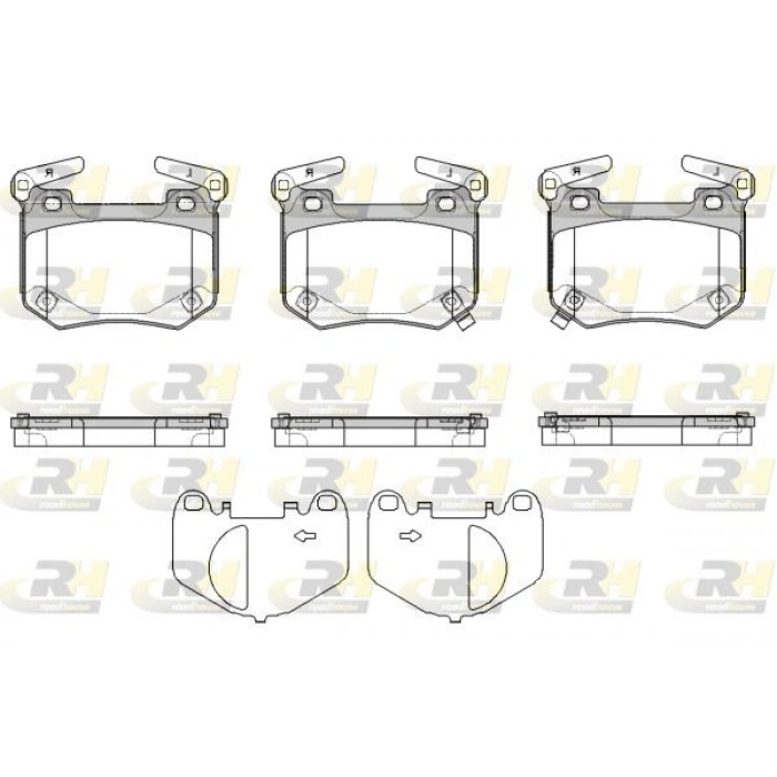 FREN BALATASI ÖN - VW AMAROK 2016>