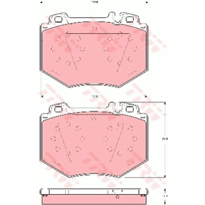 FREN BALATASI ÖN W220 BM 2007-2016