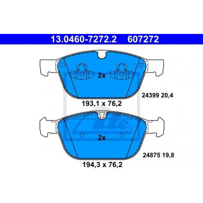 FREN BALATASI ÖN XC90 02>12