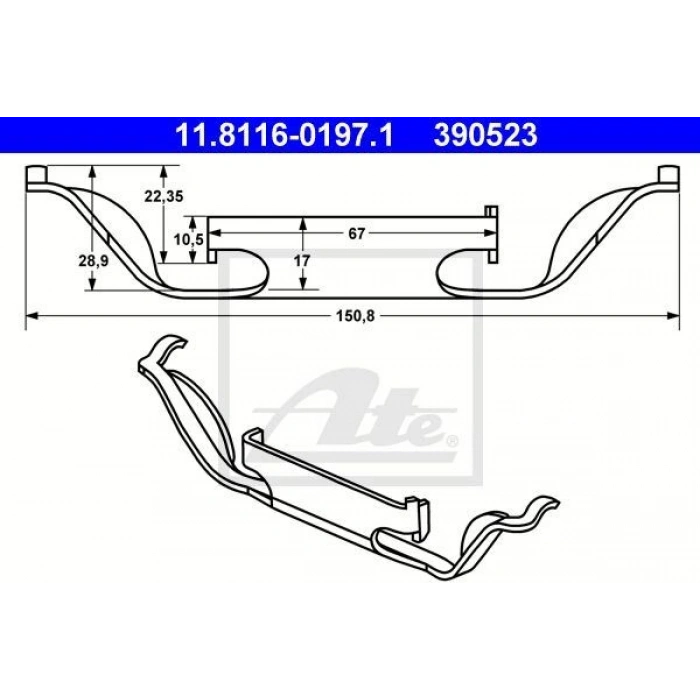 FREN BALATASI SACI ÖN E36 46 87> 90> Z3 Z4 96>11