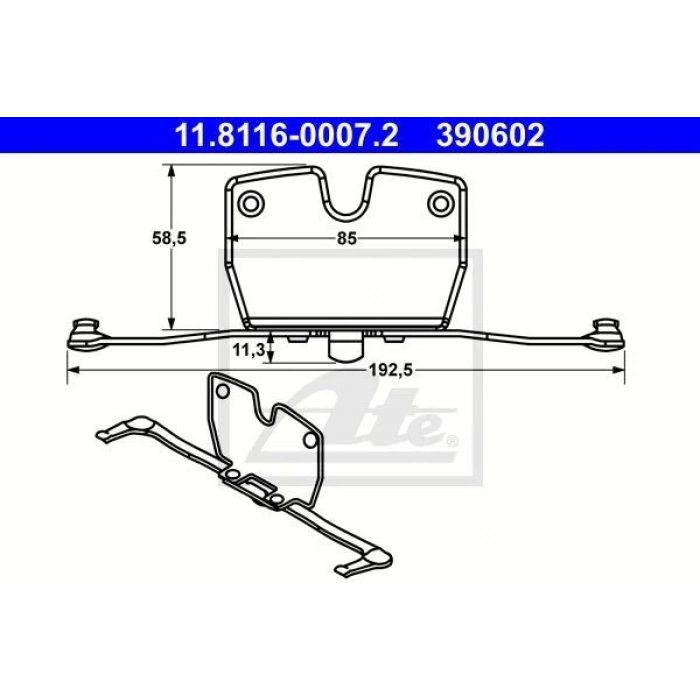 FREN BALATASI SACI ÖN F01>02E70F15×6 E71 7 210 14