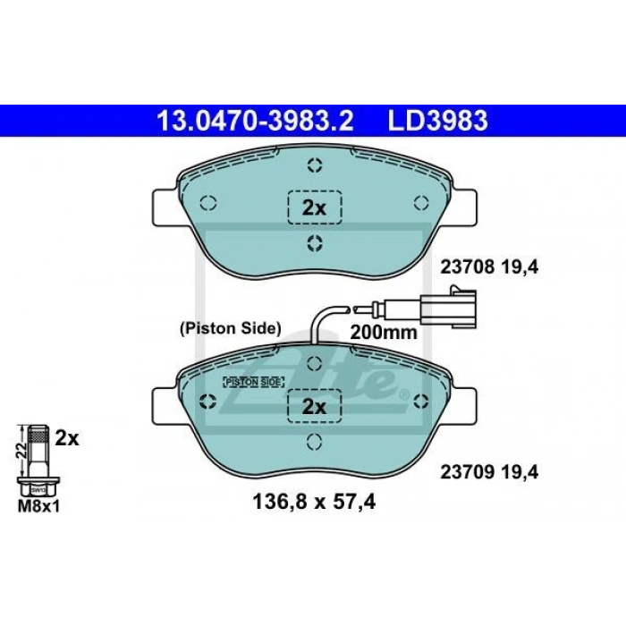 FREN BALATASI SERAMİK