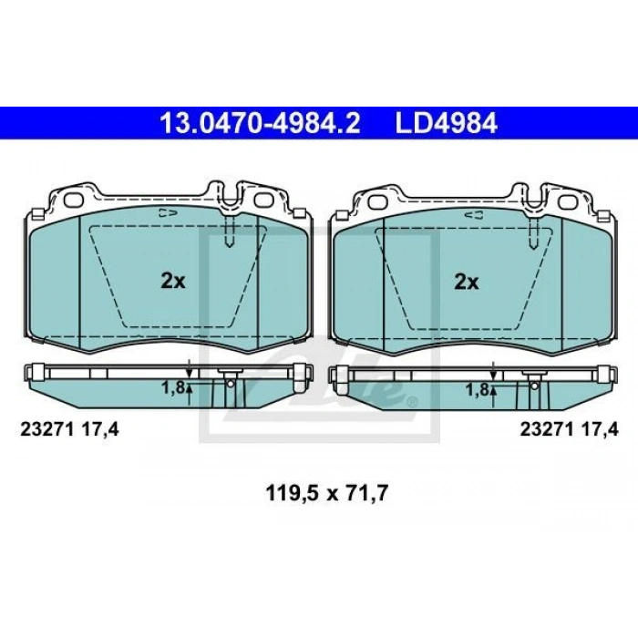 FREN BALATASI SERAMİK