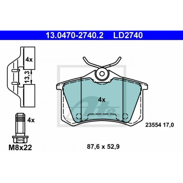 FREN BALATASI SERAMİK