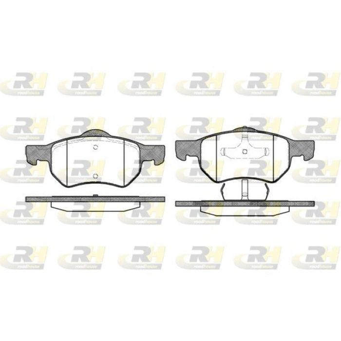 FREN BALATASI ÖN DODGE CARAVAN III 3.3 AWD 3.8 T 0007 VOYAGER III 2.4 2.5 CRD 2.8 CRDİ 3.3 00 12.08