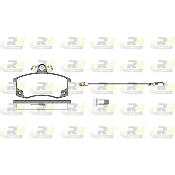 FREN BALATASI ÖN VOYAGER III 2.4 0208 2.5 CRDİ 0208 3.3 0008 15 TEKER İÇİN
