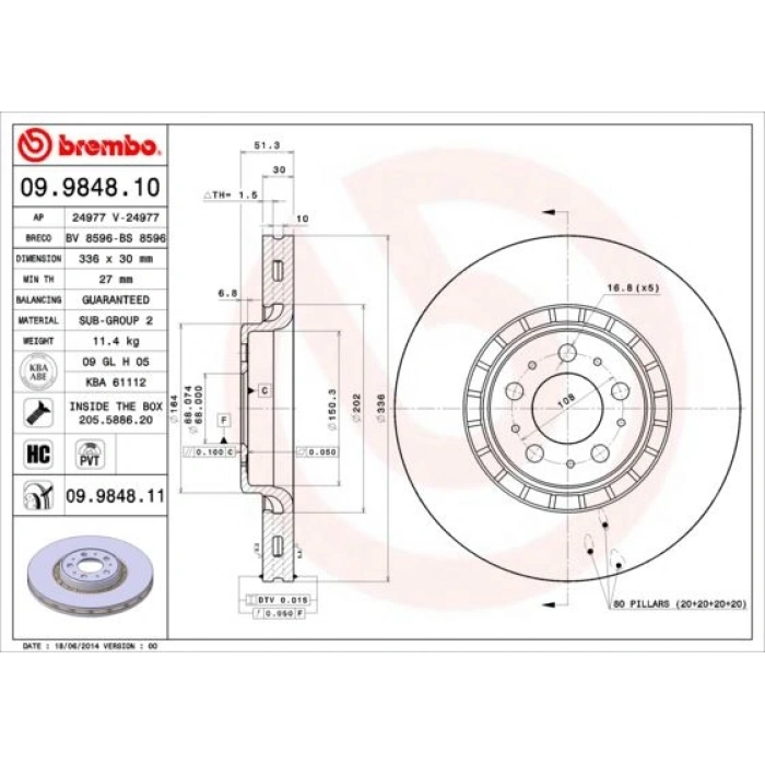 DİSK AYNA ARKA 440-460-480 KD