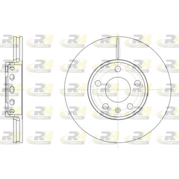 FREN DİSKİ ÖN SPORT ( DELİKLİ YÜKSEK KARBONLU ) VW AMAROK 2HA 2011-2022
