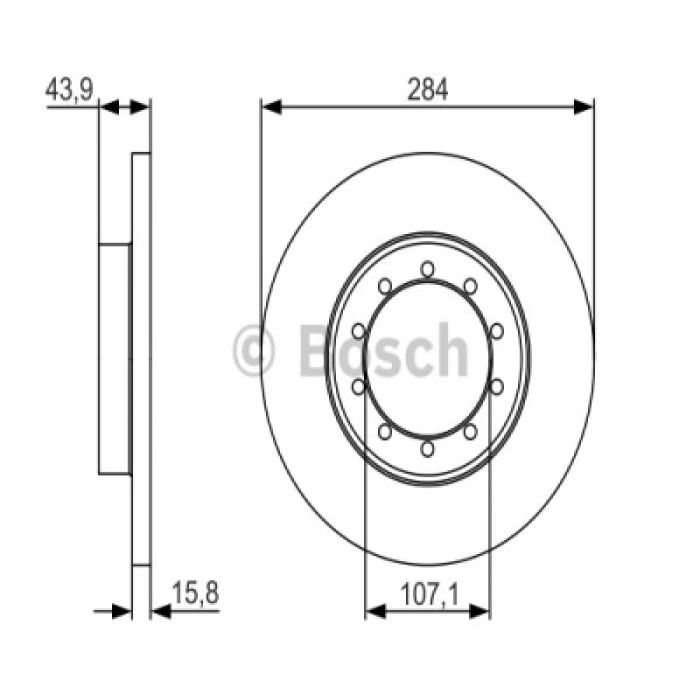 FREN DISKI ARKA 200 PS TRANSIT V347 3,2 D 06-