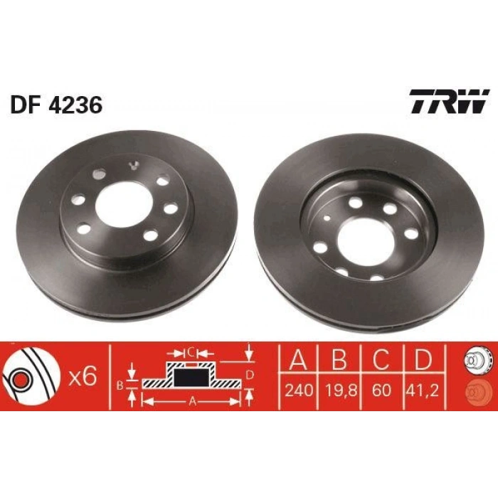 FREN DİSKİ ARKA 5D 270MM OMEGA A 86-94