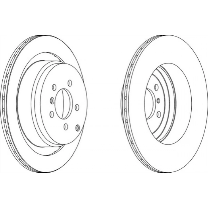 FREN DISKI ARKA ADET LAND ROVER RANGE ROVER III 3.0 D-4.4 D 02-12