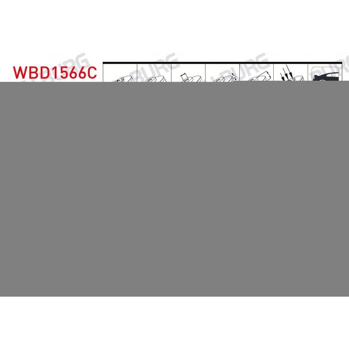 FREN DISKI ARKA DUZ KAPLAMALI 5 BJN 304,8X10X72,3X75,1 JEEP CHEROKEE 2.5 TD - 4.0i 4X4 1984-2001/ GRAND CHEROKEE II 2.7 CRDI - 3.1 TD - 4.0 - 4.7 V8 4X4 1998-2005