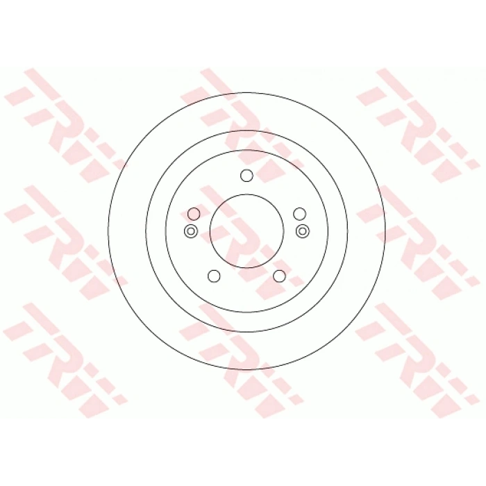 FREN DISKI ARKA I40 BENZIN-DIZEL 2011-