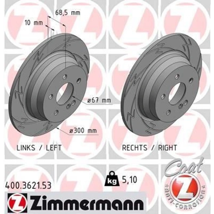 FREN DİSKİ ARKA MERCEDES W211 W212 W218 E200 CLS 320