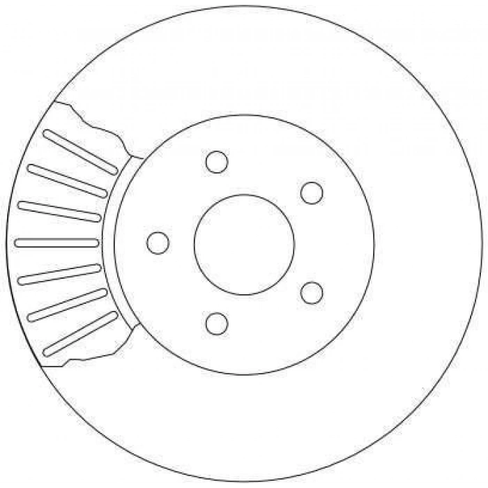 DISK FREN AYNA (4179 406) FORD MONDEO 1.8 JAGUAR