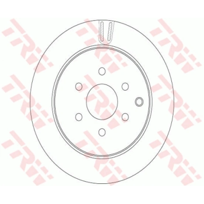 FREN DISKI ARKA . PATHFINDER (R51) 4WD 2.5 DCI 05-14