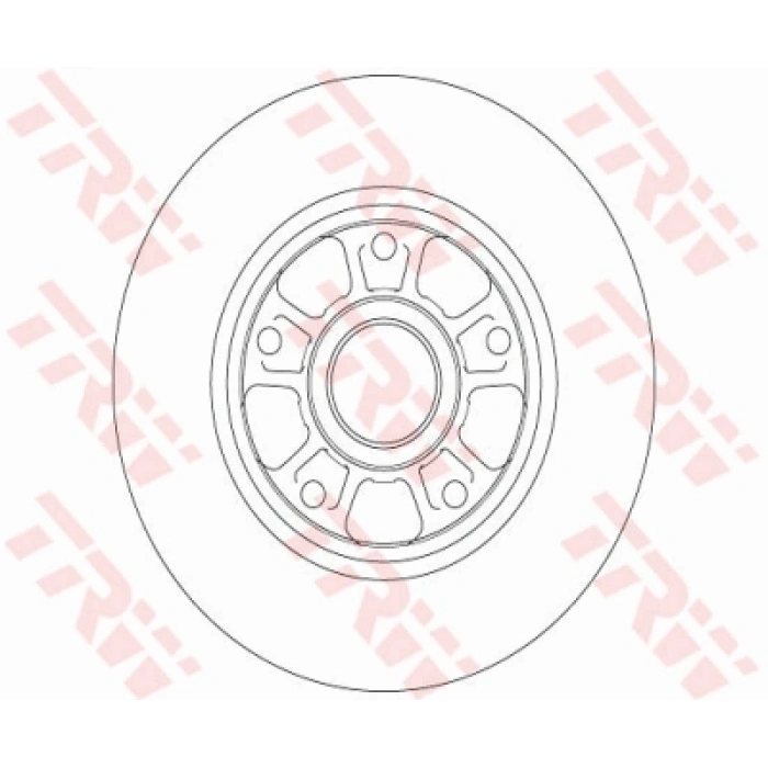 FREN DISKI ARKA RULMANSIZ FLUENCE / MEGAN III BM 07-