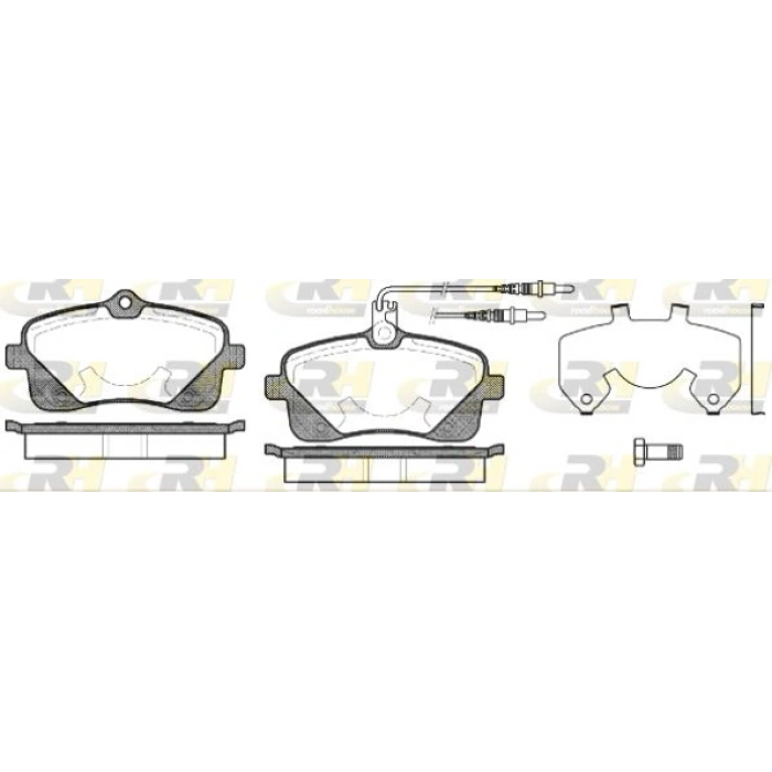 FREN DİSKİ GOLF I SEDAN CABRİO 17 155 04 74-04