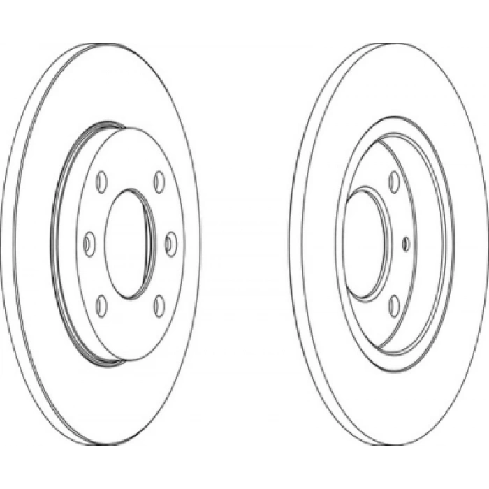 FREN DISKI ÖN 206/306/XSARA B.M 99-