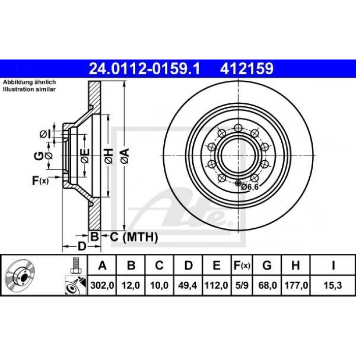 FREN DİSKİ ÖN A6 0411 HAVALI 313MM KAMPANYALI