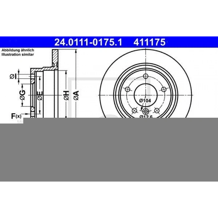 FREN DİSKİ ÖN BMW 1 F20 10>