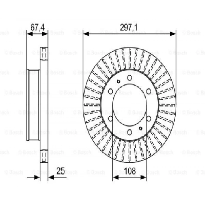FREN DISKI ÖN BOXER III JUMPER III 2.2 HDI 06-