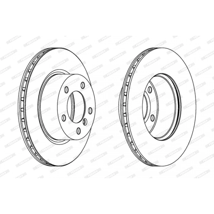 FREN DISKI ÖN E81-E82-E87-E88-E90 N43-N45-N46-M47N2 05-11