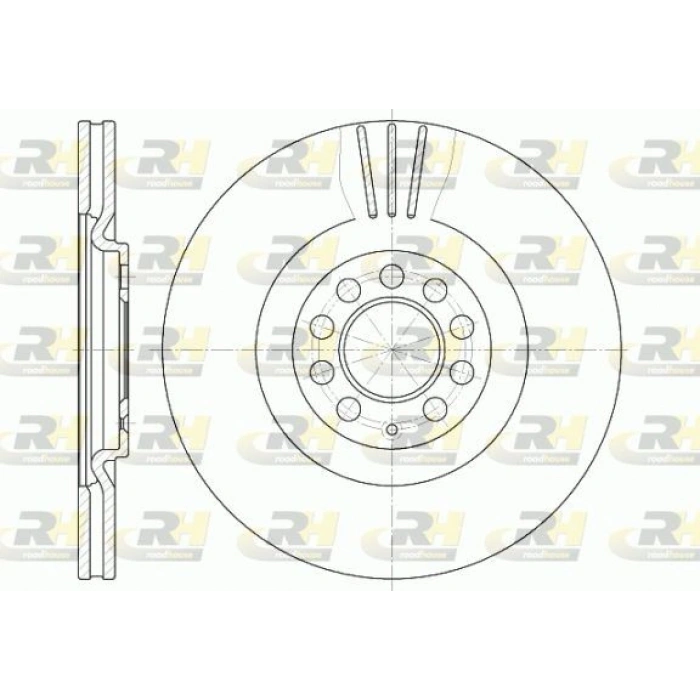 FREN DİSKİ ÖN PASSAT VARIANT 11 96 5.05 A4 A6 1.8 20V 1.9 TDI 97 288×25x5DLxHAVALI
