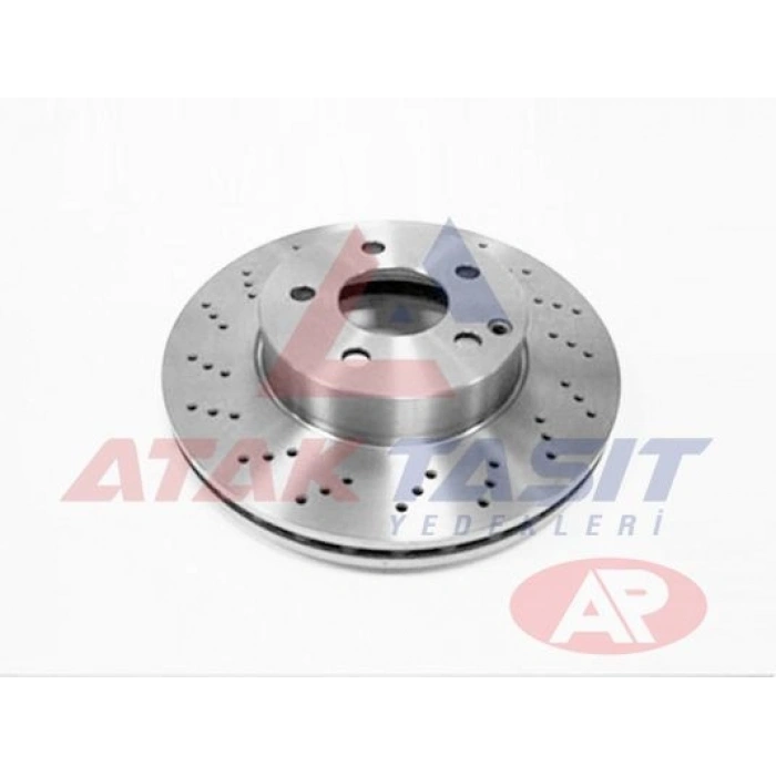 FREN DISKI ON HAVALI KAPLAMALI PERFORMANS DELIKLI 5 BJN 295X28X67X64,5 MERCEDES C 180 (S204) 2007-