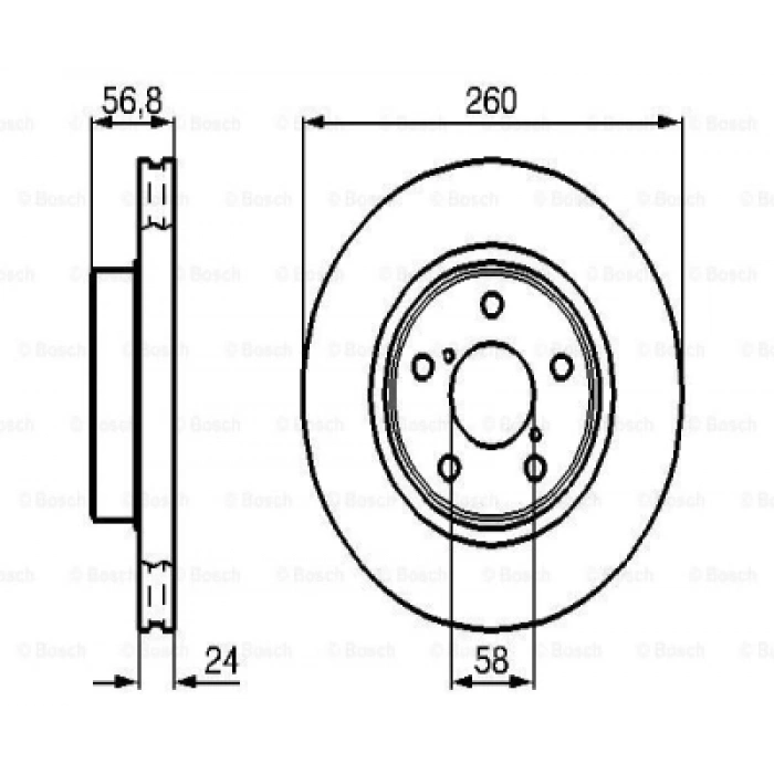 FREN DISKI ÖN . IMPREZA (GC) : IMPREZA (GD) 1.5/1.6 01-07 : IMPREZA (GE, GH) 1.5 2WD 08-11 1.6:2.0 93-00
