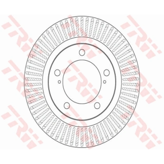 FREN DISKI ÖN . LAND CRUISER (J20) 4.7 32V:4.5 TD 07-