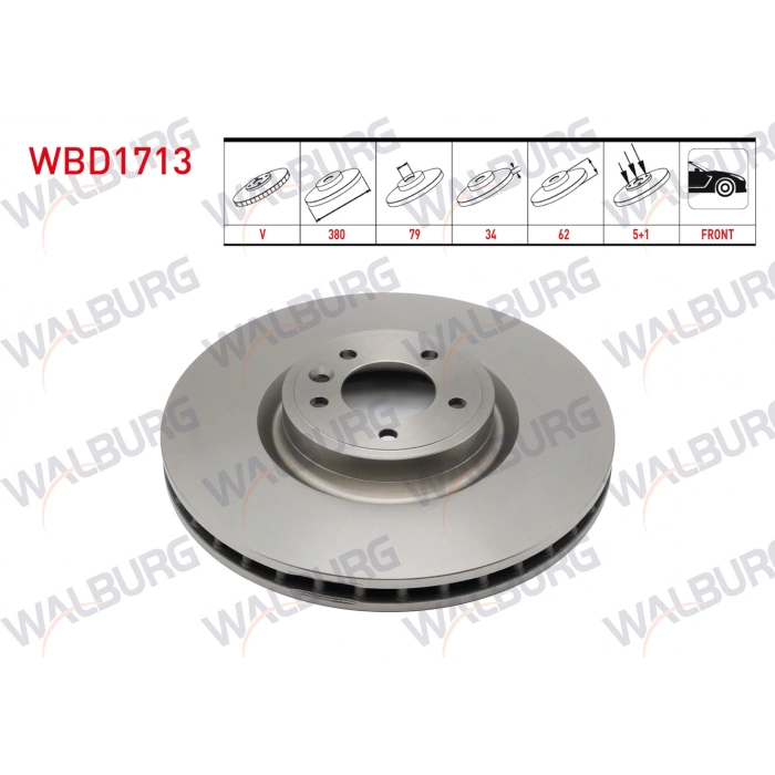 FREN DISKI ON LAND ROVER DISCOVERY V 09-16