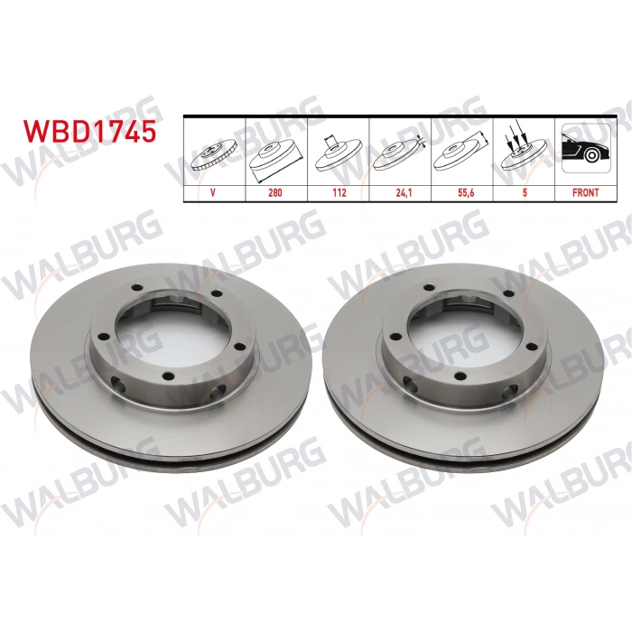 FREN DISKI ON PEUGEOT J10 PREMIER / PEUGEOT (KARSAN) J10 2007-