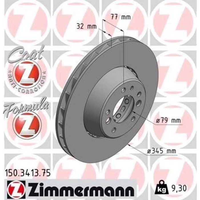 FREN DİSKİ ÖN SAĞ FORMULA Z E34 M5