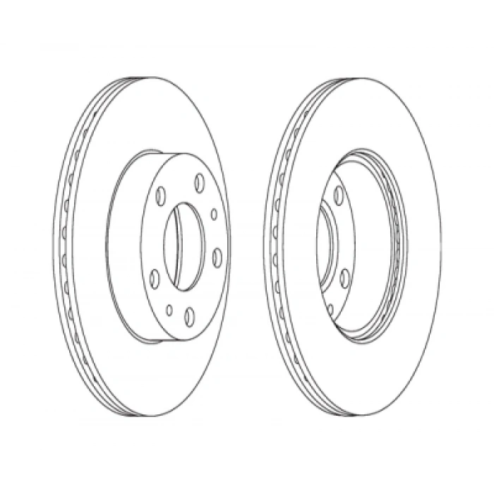 FREN DISKI ÖN TAKIM 280 mm 14Q DUCATO/JUMPER BM 06-