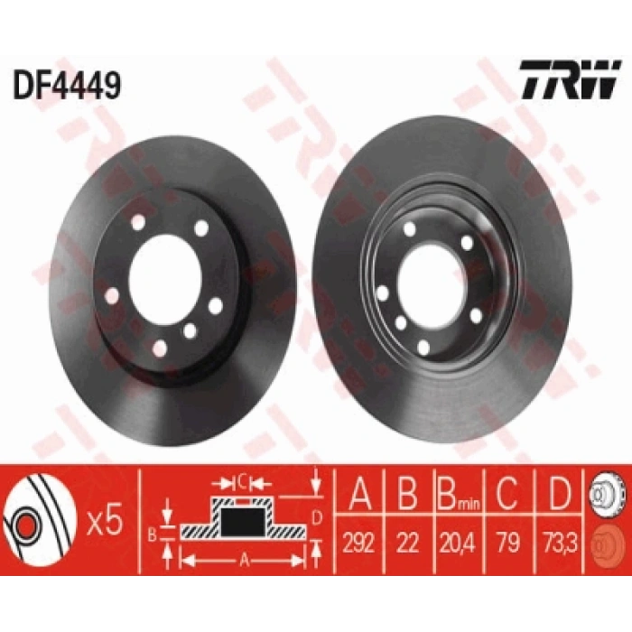 FREN DISKI ÖN TAKIM E81-E82-E87-E88-E90 N43-N45-N46-M47N2 05-11