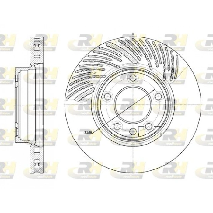 FREN DİSKİ ÖN TOUAREG 7L 02 TOUAREG 7P 10 CAYENNE 02 HAVALI 329.8MM KAMPANYALI