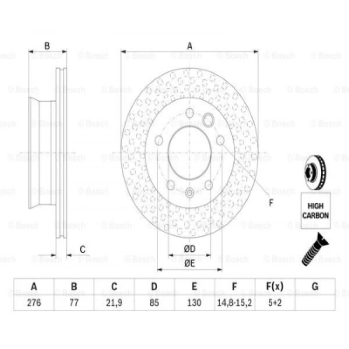 FREN DISKI ÖN W901-902-903-904-909-LT35 BM 96-