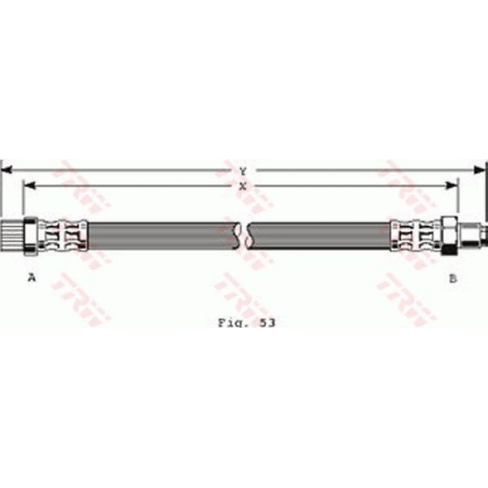 FREN HORTUMU ARKA 306 9302 306 9402 XSARA 9705