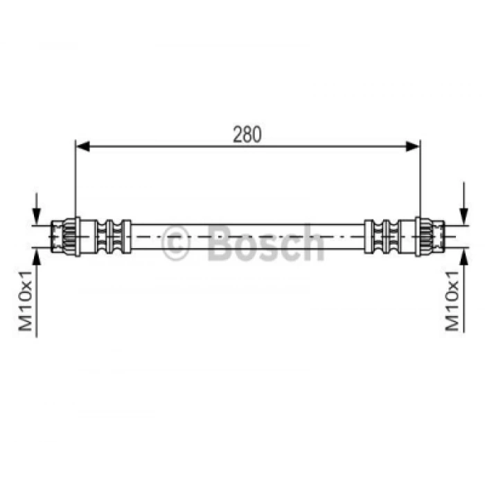 FREN HORTUMU ARKA LOGAN BM 04-