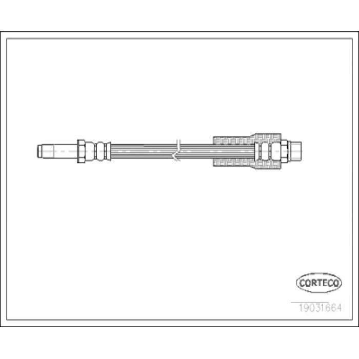 FREN HORTUMU ARKA SAG-SOL E39 BM 96-03