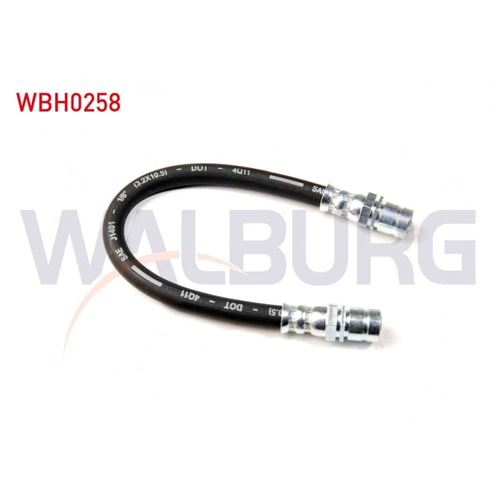 FREN HORTUMU ARKA SOL-SAG 250mm DAIHATSU APPLAUSE (A101, A111) 1989-1997 / DAIHATSU APPLAUSE II 1997- / DAIHATSU CHARADE III (G102) 1987-1993